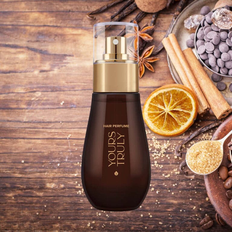 Yours Truly HAIR PERFUME Fragrance: SPICED CARAMEL Intensity 15ml