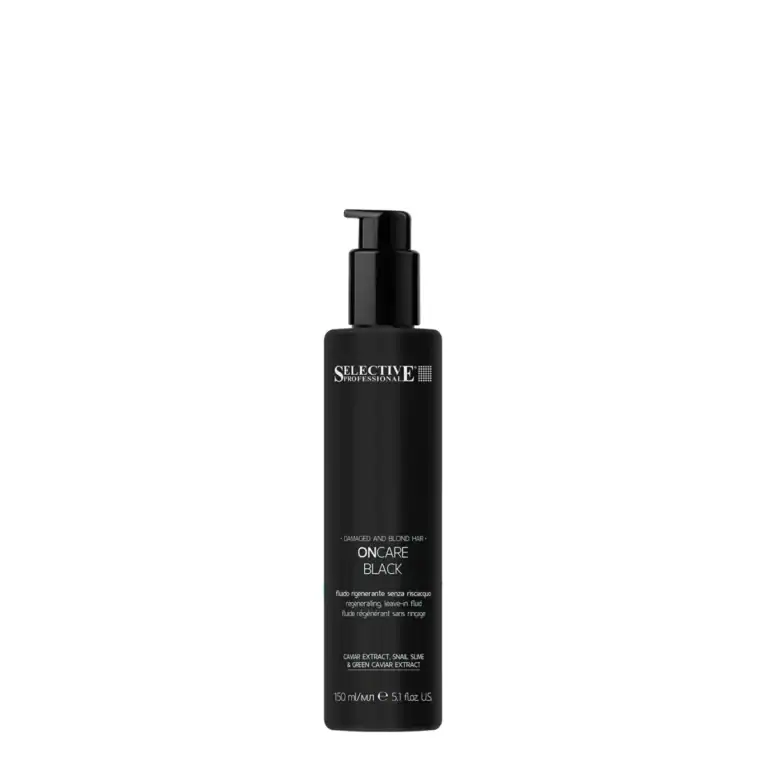 Selective Professional ON CARE BLACK taastav juustesse jäetav fluid 150 ml