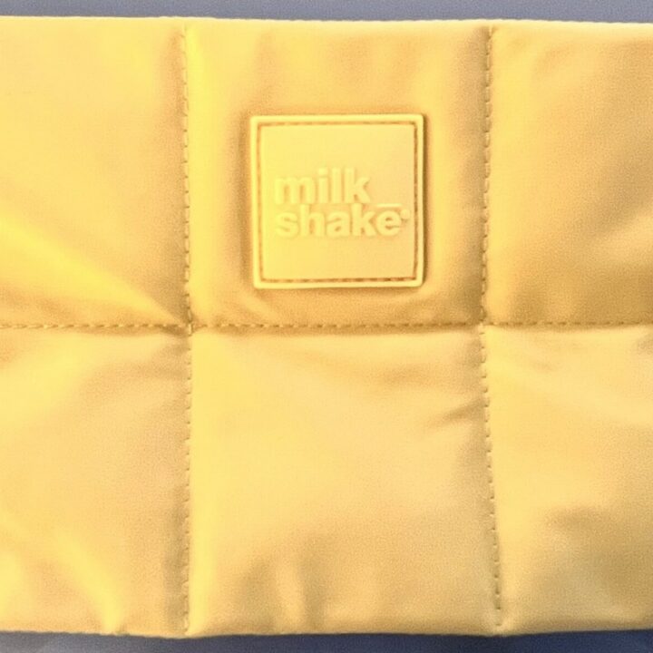 MilkShake cosmetic bag yellow